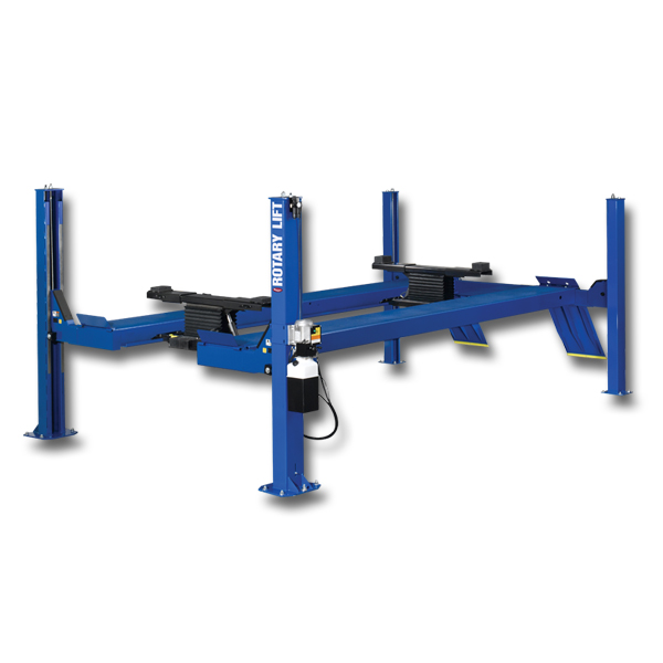 Rotary 14,000 lbs 4 Post Lift Extra Length - Above Ground