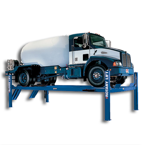 Rotary 4 Post Lift 18,000 lbs 194" Wheel Base - Above Ground