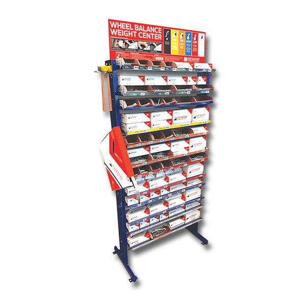 Perfect Wheel Weight Speed Rack - Assortments and Storage - Lead