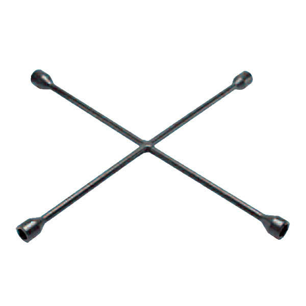 Economy 4-Way Lug Wrench 18" Passenger 3/4" 13/16" 7/8" 17mm - Wrenches