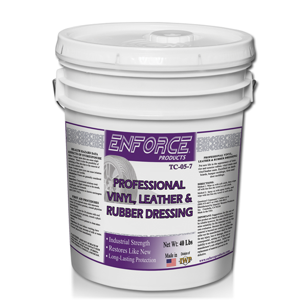 Vinyl Rubber Dressing 5 gallon - Liquid