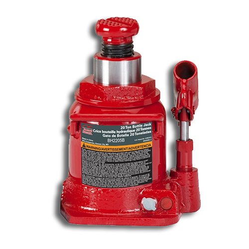 20 Ton Bottle Jack Ht.6-1/2 Min to 11-1/4 Max - Bottle