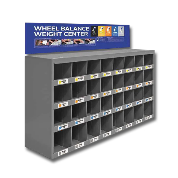 Perfect Wheel Weight Wall Rack - Assortments and Storage - Lead