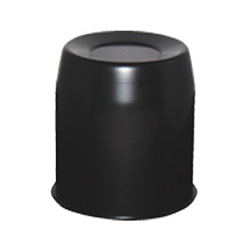 Black Center Cap Push-Thru Closed - Passenger Lug Nuts and Acc