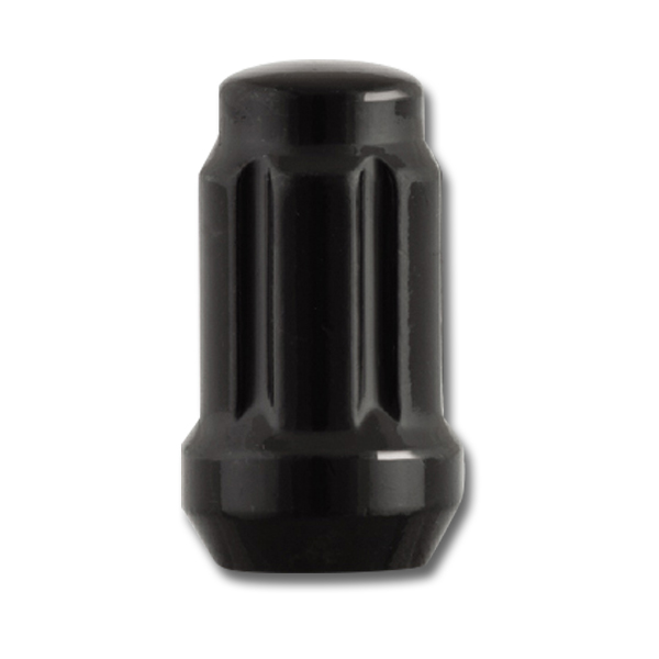 7/16" Spline Lug Nut Black - Passenger Lug Nuts and Acc