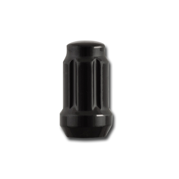 1/2" Spline Lug Nut Black - Passenger Lug Nuts and Acc