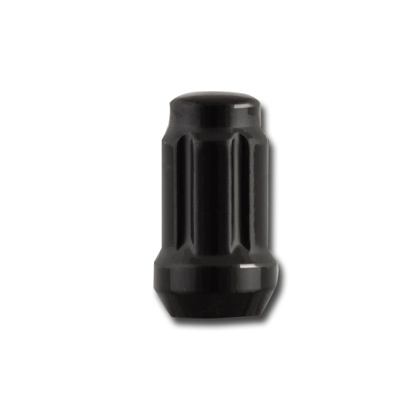 12mm x 1.50 Spline Lug Nut Black  3807BK - Passenger Lug Nuts and Acc