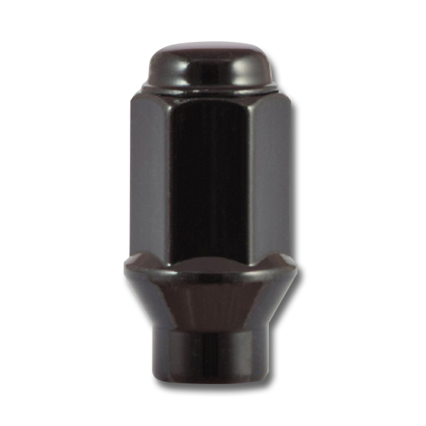 14MM X 1.50 ET Long Bulge Nut Black - Passenger Lug Nuts and Acc