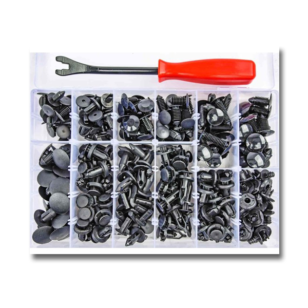 Push Pin Retainer And Tool 240 Pieces - Miscellaneous