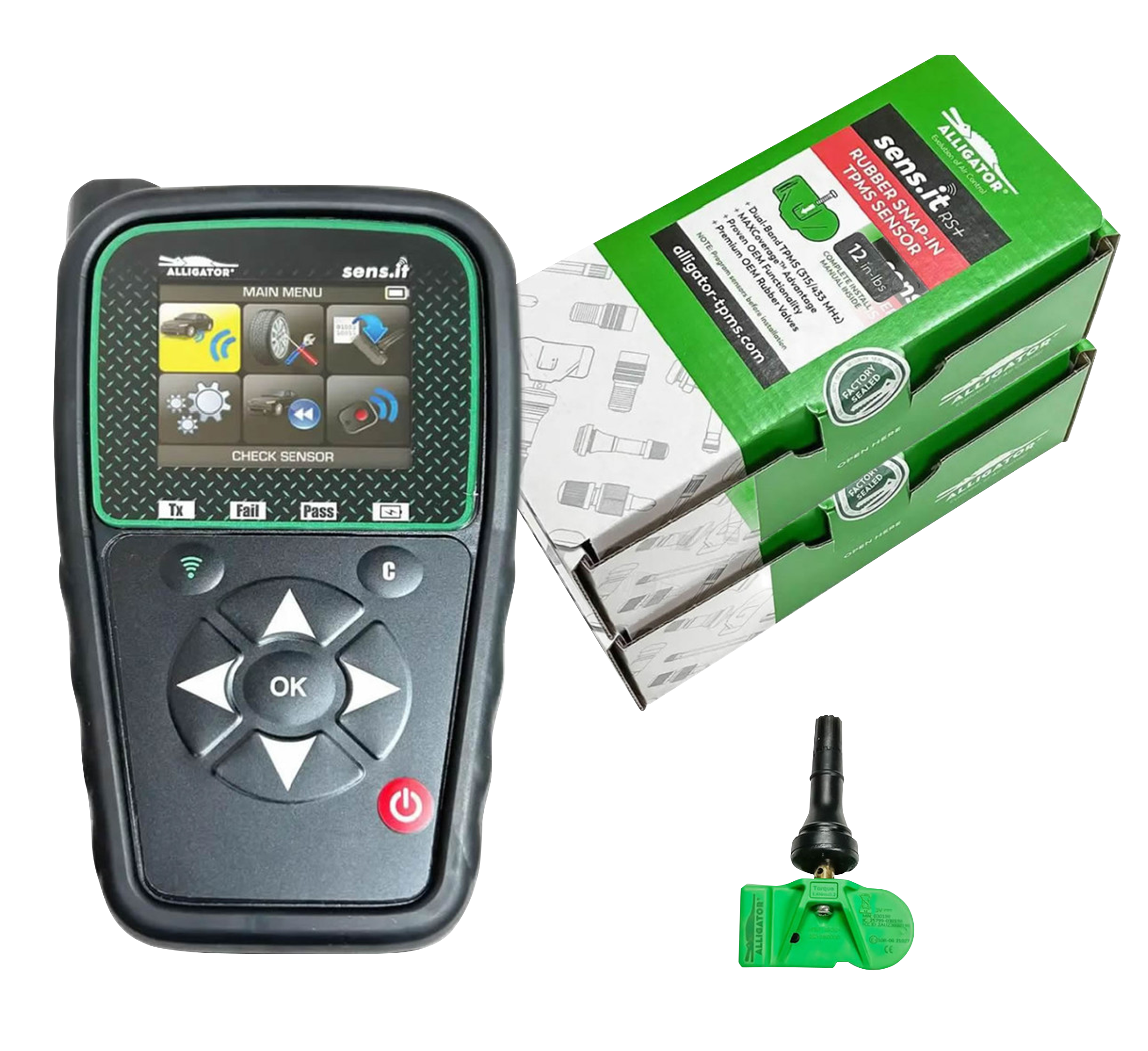 The RSPROMO-02 kit includes the basic requirements for TPMS service!